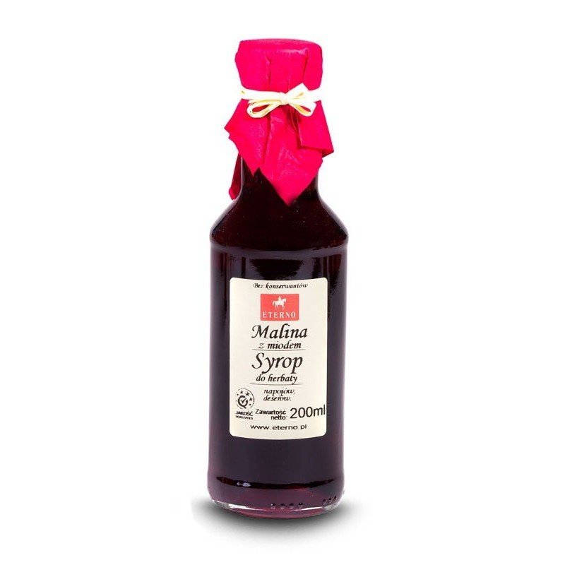 Frambozen- en honingsiroop 200ml
