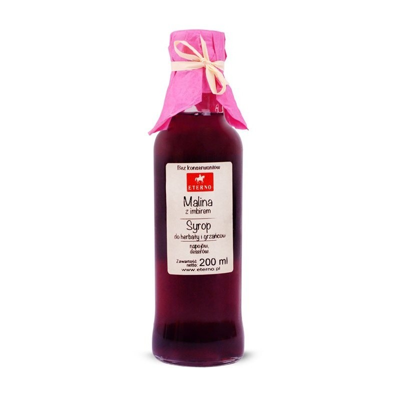 Malina z imbirem syrop 200ml