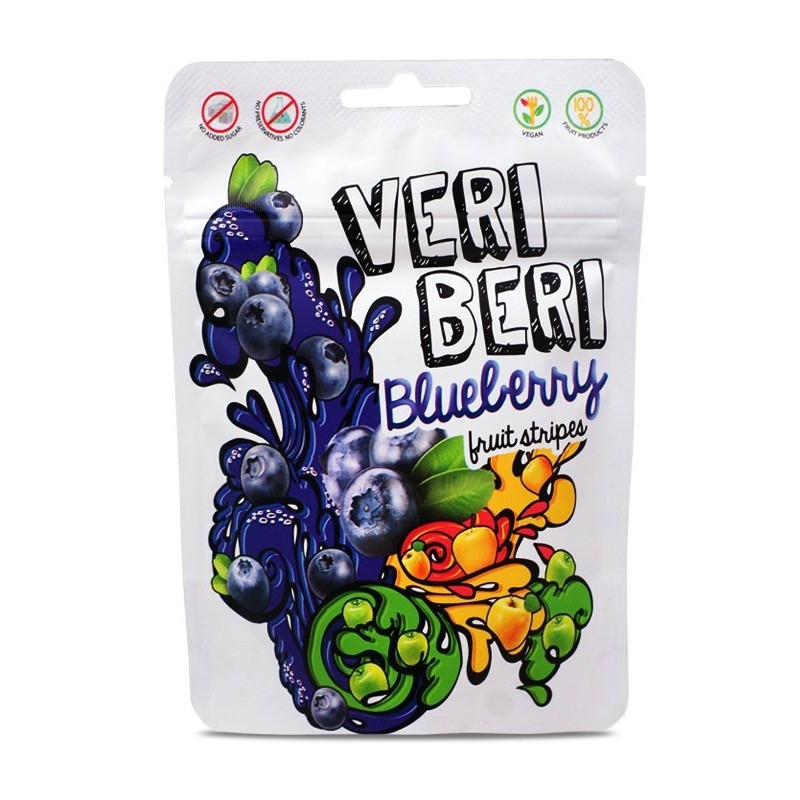 Blueberry fruit stripes 50g
