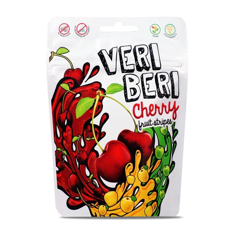 Kersen fruitstrepen 50g