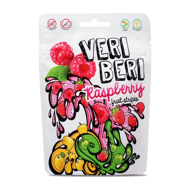 Rasberry fruit stripes 50g