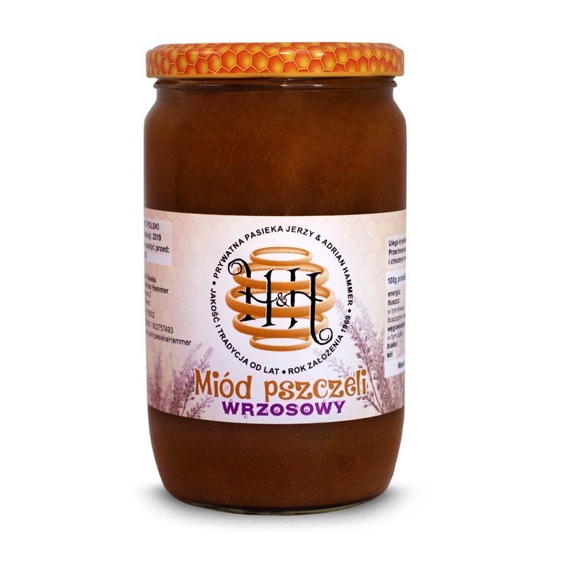 Miód wrzosowy 1 kg