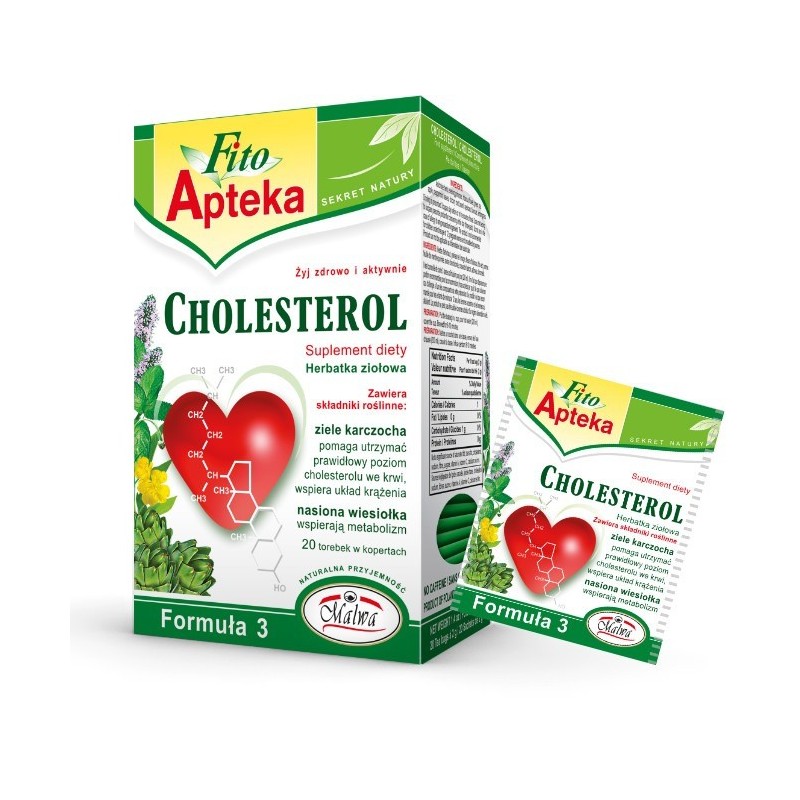Cholesterol herbatka ziołowa 20 x 2g