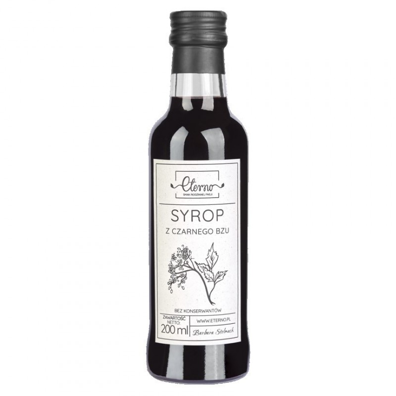 Bez czarny syrop 200ml