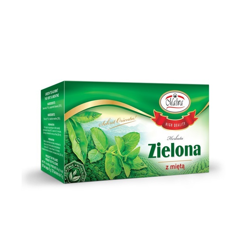 Groene thee met munt 20 x 2g