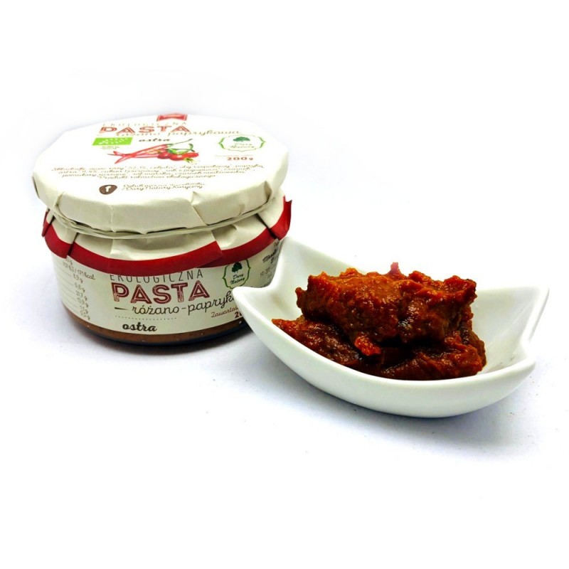 BIO pasta różano-paprykowa 200g