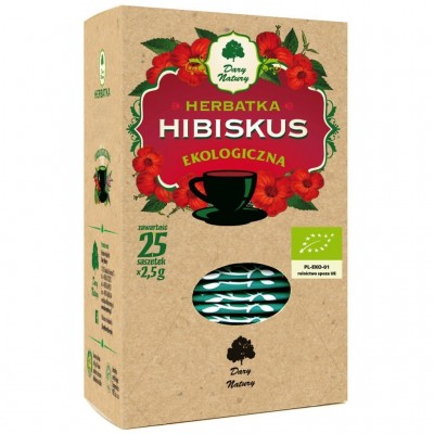 BIO Herbatka hibiskus 25 x 2,5g