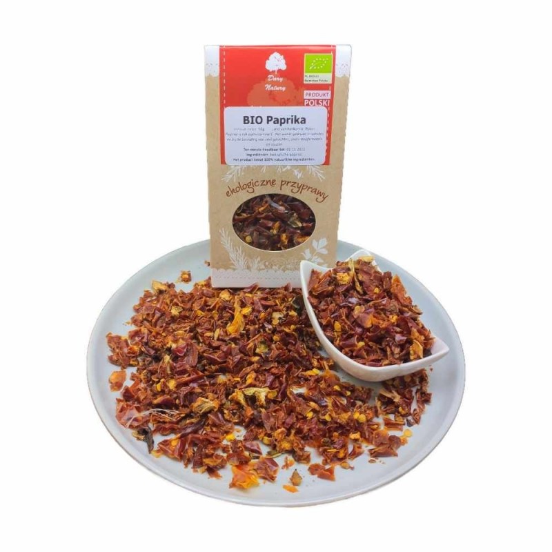 BIO Red pepper dried 50g
