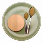 Houten snijplank rond