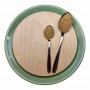Houten snijplank rond