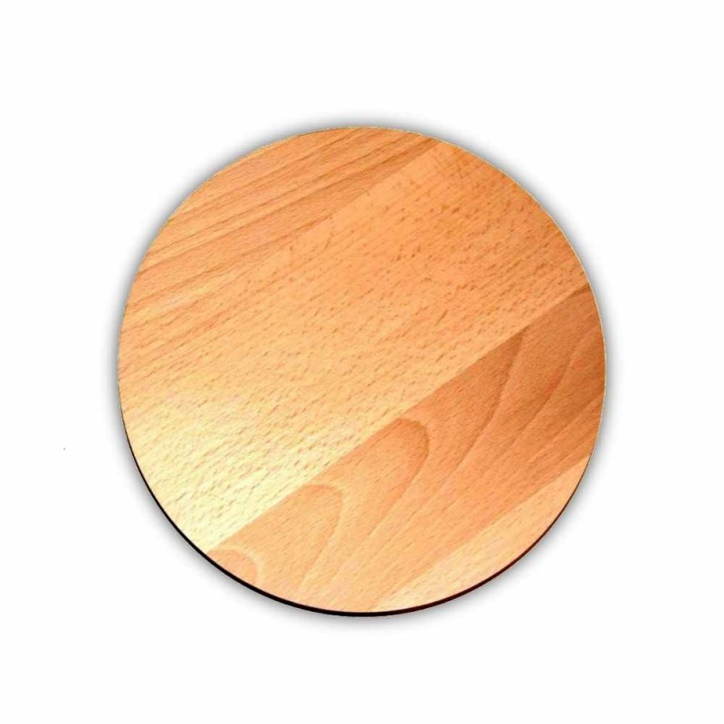 Wooden cutting board round 25cm