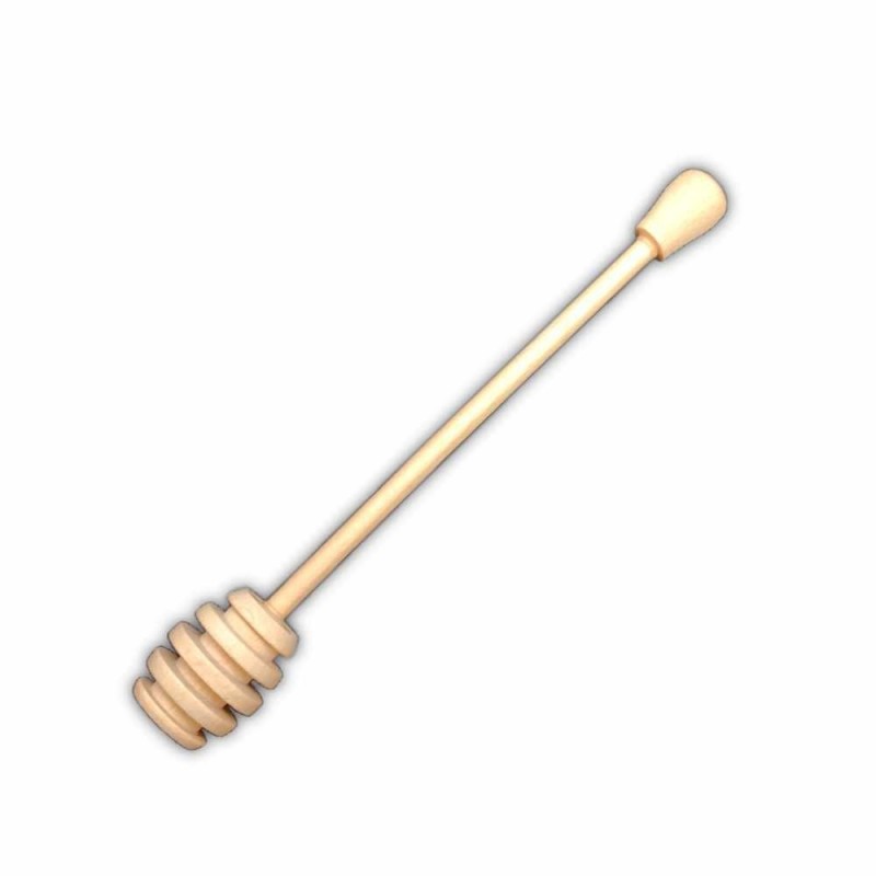 Houten honinglepel 17cm