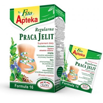 Regularna praca jelit 20 x 2g