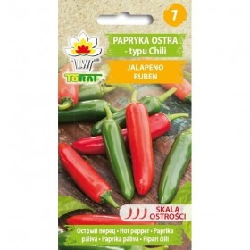 Papryka ostra typu chili Jalapeno Ruben | Nasiona warzyw | ietsGezond.nl