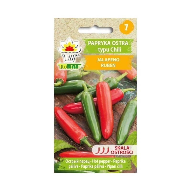 Hot pepper Jalapeno Ruben type chilli | Vegetable seeds