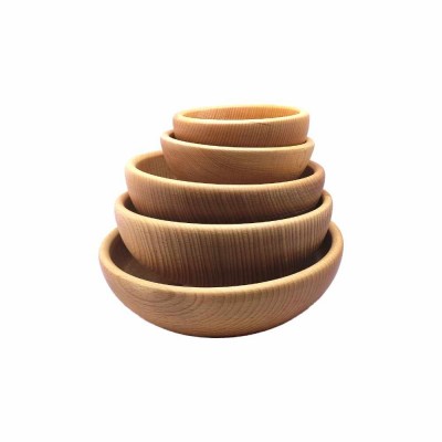 Steamed beech wood bowl