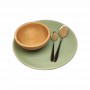 Steamed beech wood bowl