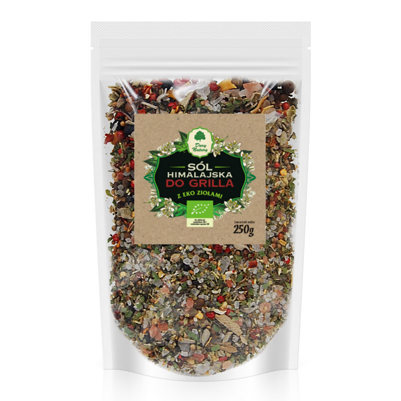 BIO Navulling voor Molen BBQ met Himalaya Zout en kruiden 250g