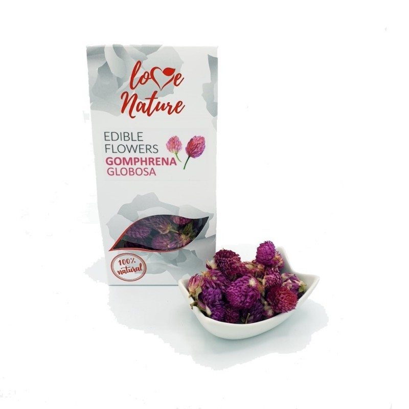 Gomphrena bloemen eetbaar 10g