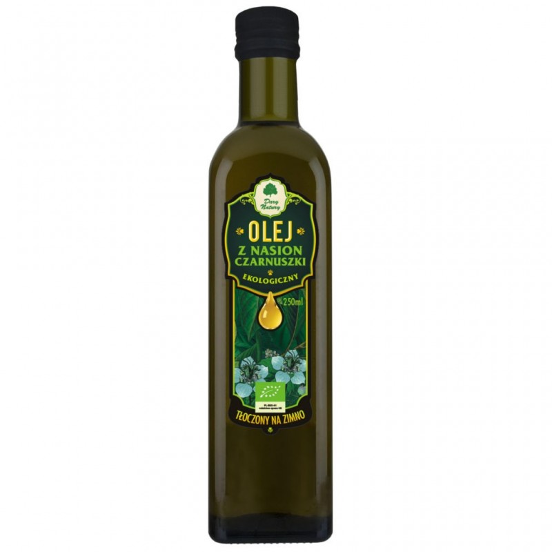 BIO Olej z czarnuszki zimnotłoczony 250ml
