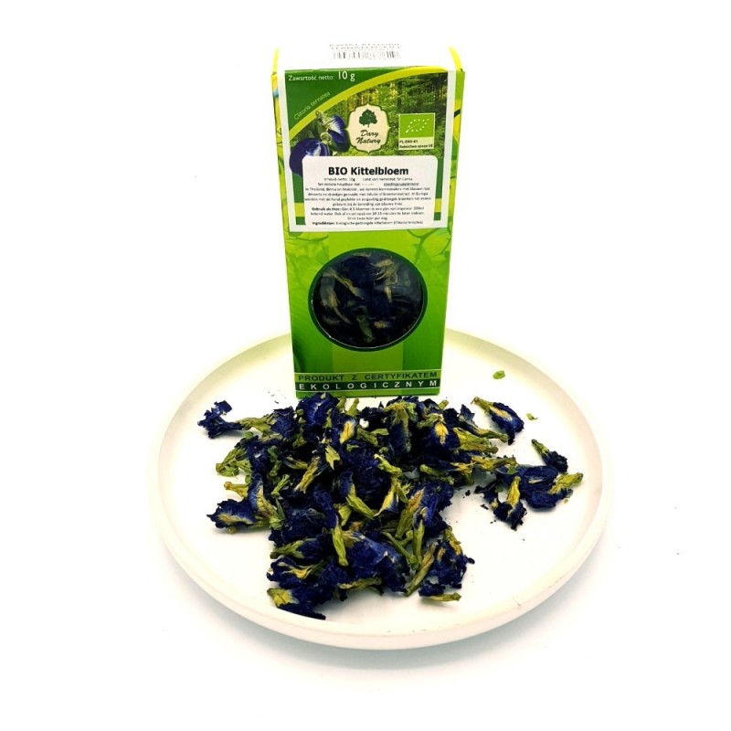 BIO Kittelbloem (Vlindererwt) bloemen gedroogd 10g
