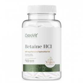 Betaine HCl VEGE 90 Kapsułek - Wegański Suplement