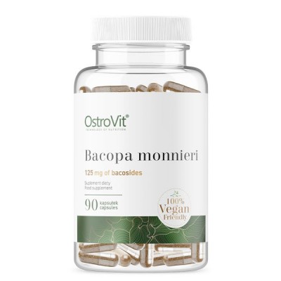 Bacopa Monnieri Vege | 250mg | 90 kapsułek