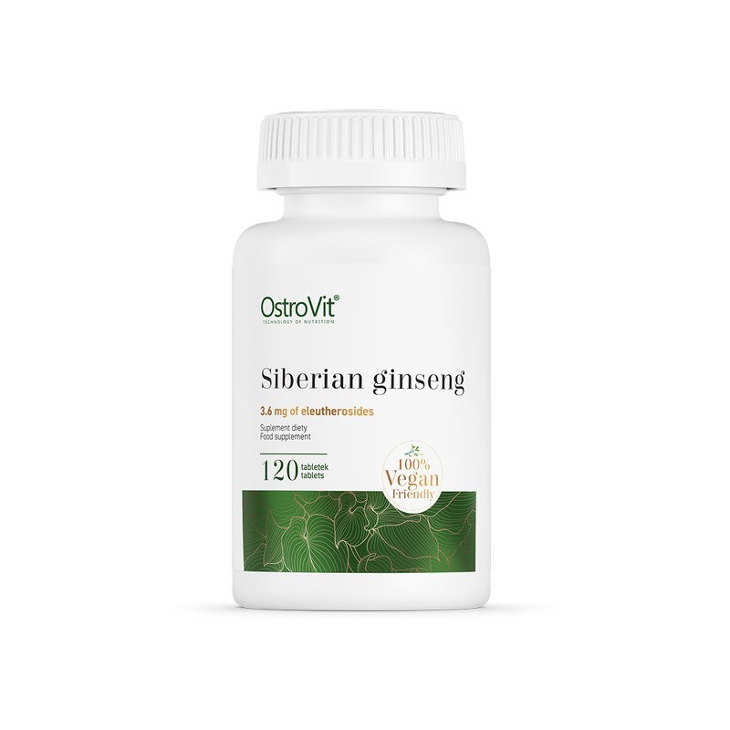 Siberian Ginseng VEGE | 300mg | 120 tabs