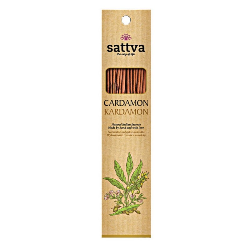 Incenses | 15 pieces | Traditionally handmade in India Cardamom