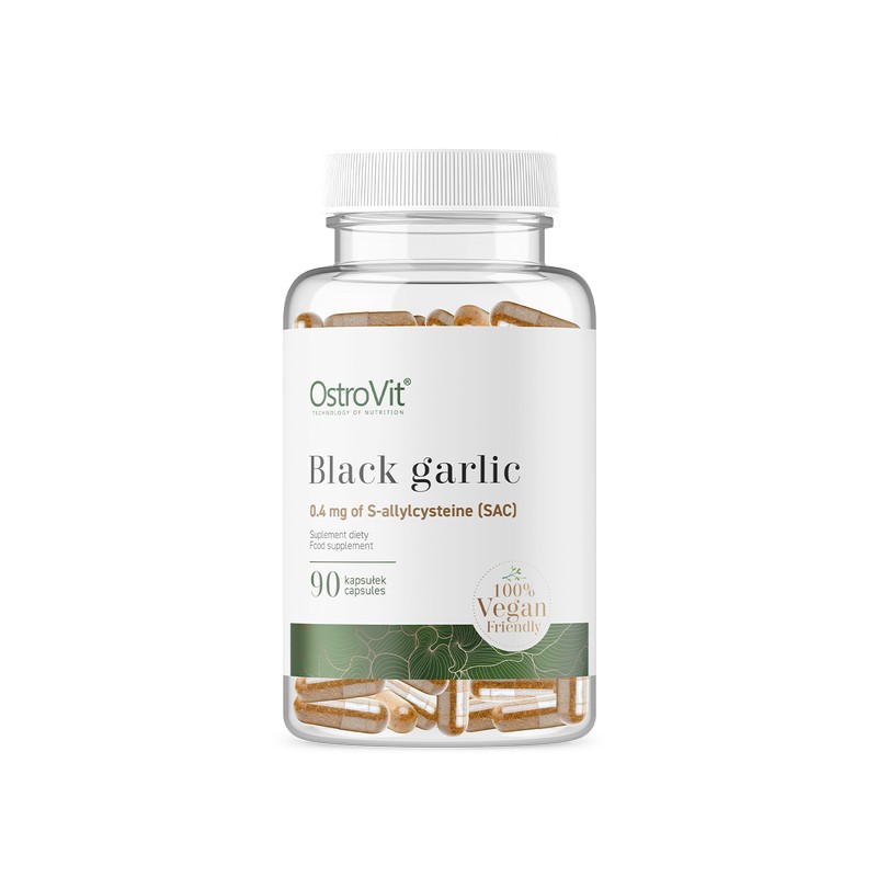 Black garlic (Zwarte knoflook) VEGE | 400mg | 90 caps