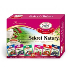 Fruit tea set 6 x 5 x 2g - cranberry, chokeberry, berries, raspberry, rose hips and black currants