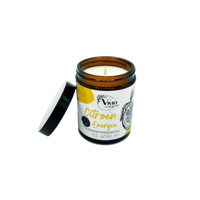 Soy Candle | Scented | 35 h Lemon