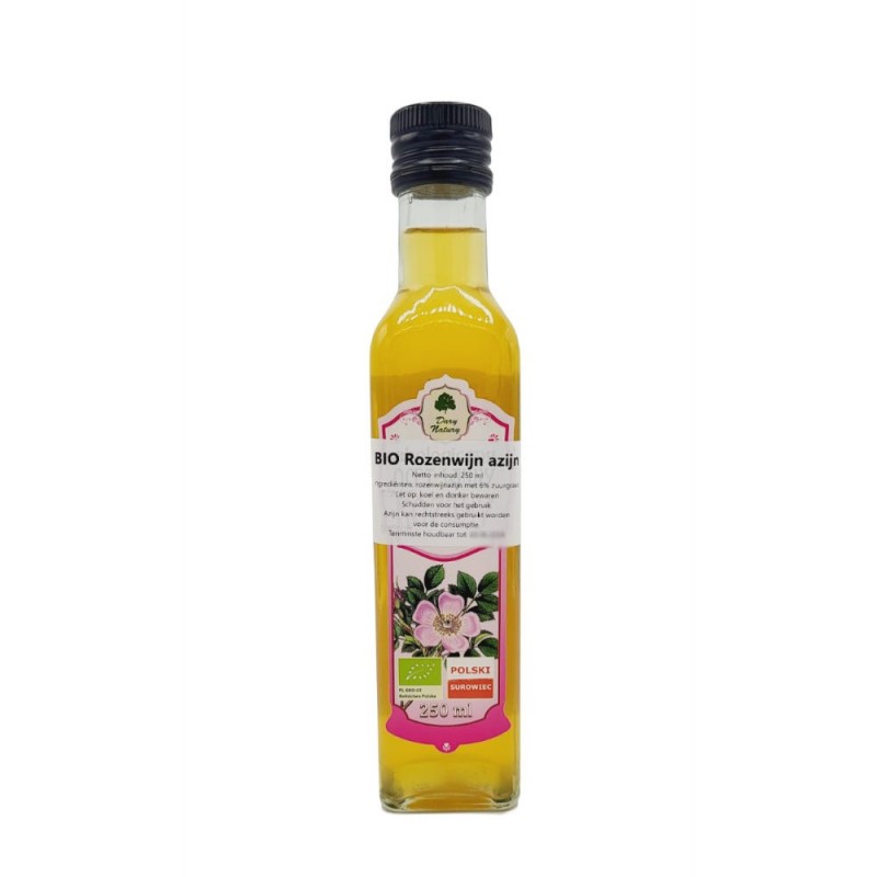 BIO Rozenwijn azijn | 6% zuurgraad 250ml