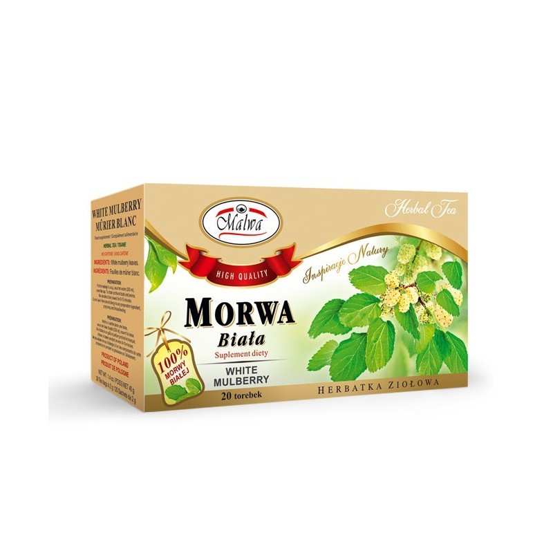 Witte moerbeiblad thee | 20 zakjes