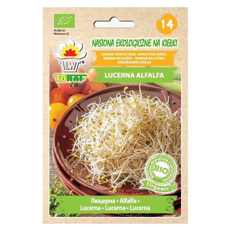 BIO Alfalfa | Sprouting seeds 20g