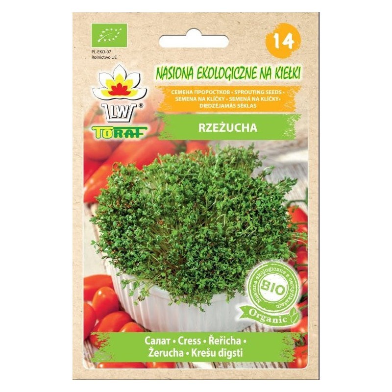 BIO Nasiona na kiełki rzeżucha