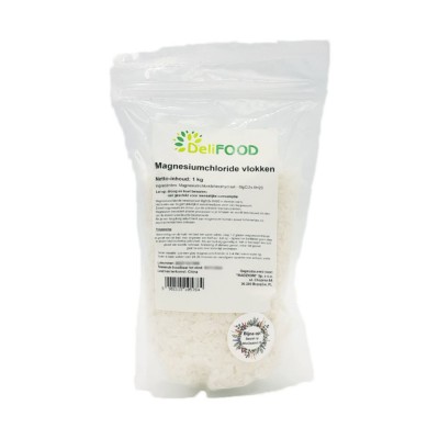 Magnesium Chloride vlokken 1kg