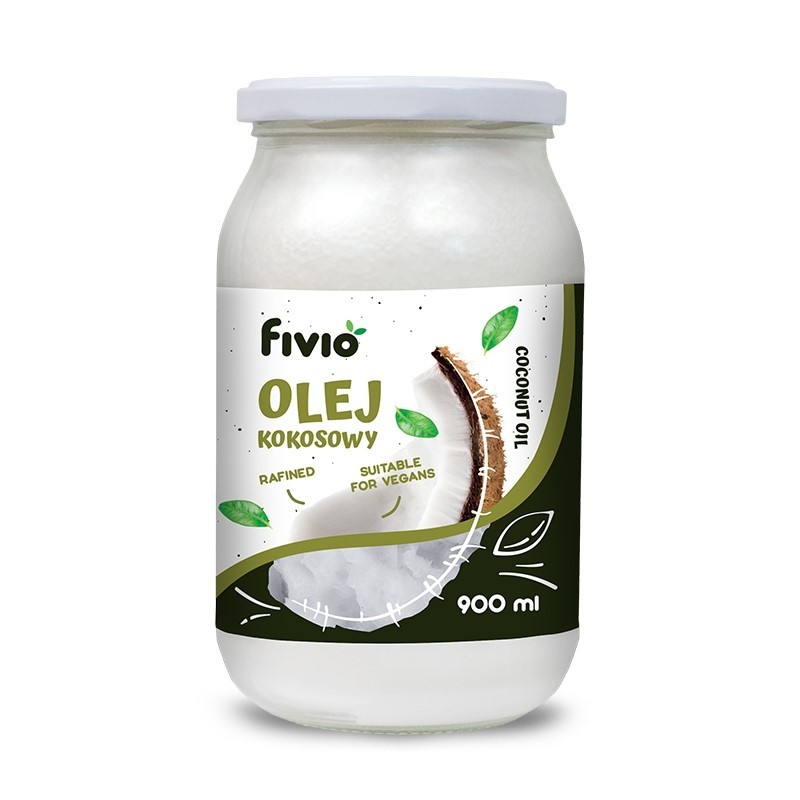 Olej kokosowy rafinowany | 900ml