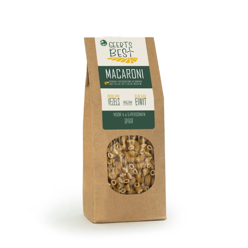 Veldbonen Macaroni eiwitrijk 300g