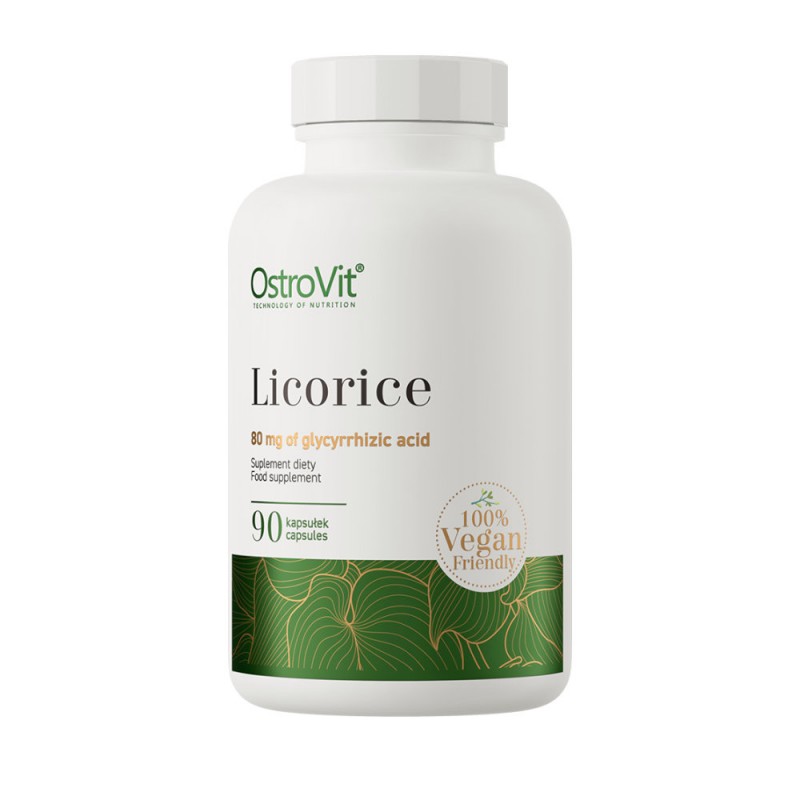 Licorice (Zoethout) extract VEGE | 400mg | 90 caps