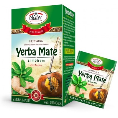 Yerba Mate met gember | 20 zakjes