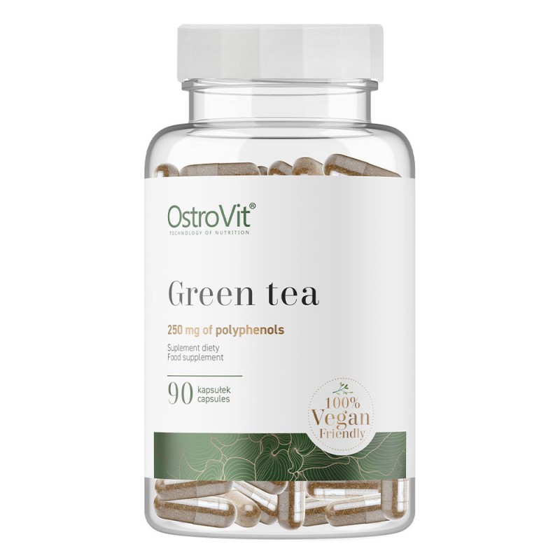 Green Tea (Zielona herbata) extract VEGE | 500mg | 90 kapsułek