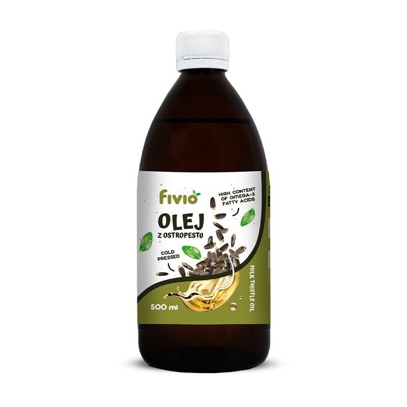 Milk thistle oil cold-pressed 500ml