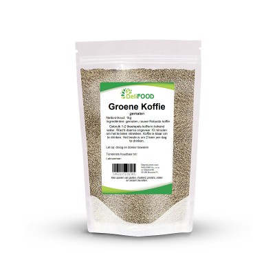 Groene Koffie | gemalen | 1kg