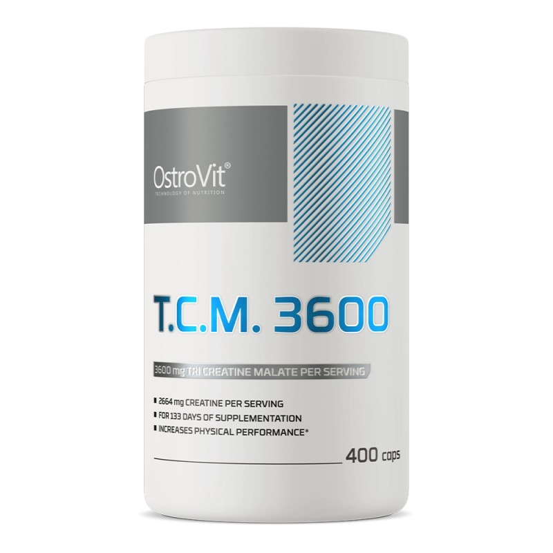 T.C.M. (Tri Creatine Malaat) | 3600mg | 400 caps