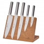 Knife set with magnetic board | 5 knieves