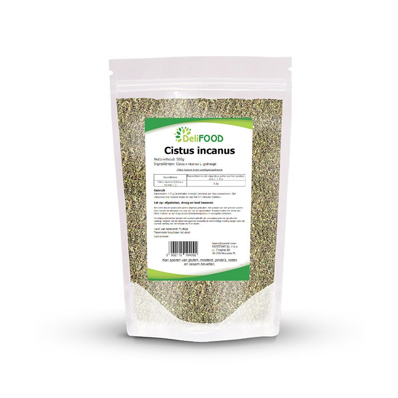 Cistusroos (Cistus Incanus) thee 500g