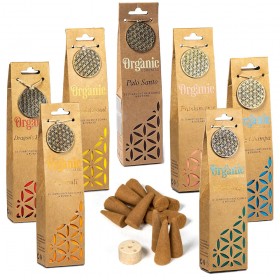 Incense cones | 12 pieces + small burner