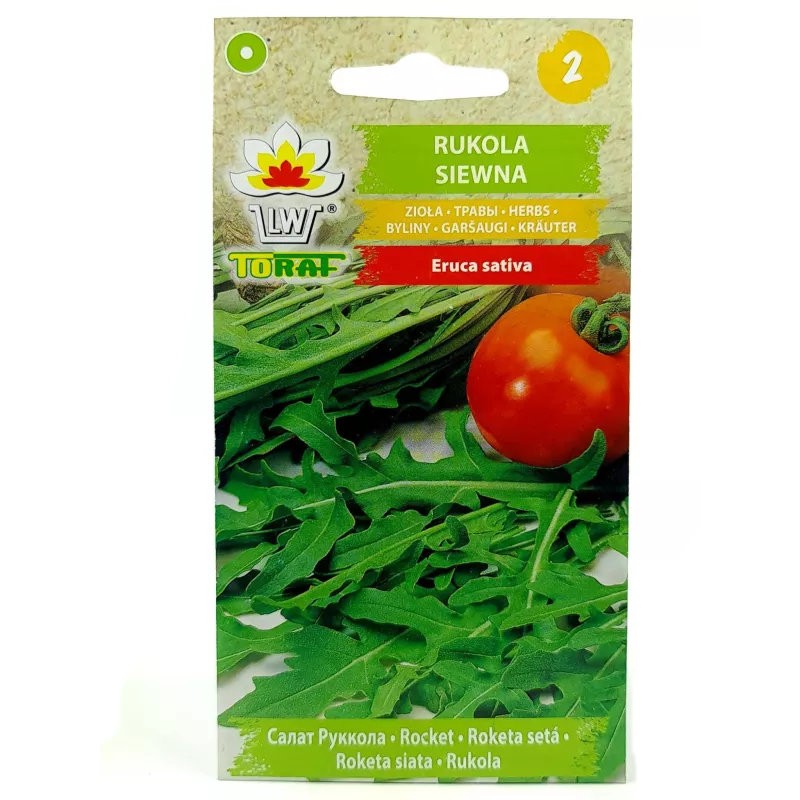 Rucola (Zwaardherik) zaden