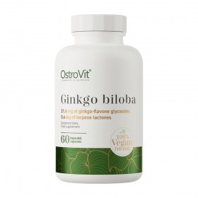 Miłorząb Japoński ekstrakt VEGE | 90mg | 60 kapsułek | ietsGezond.nl